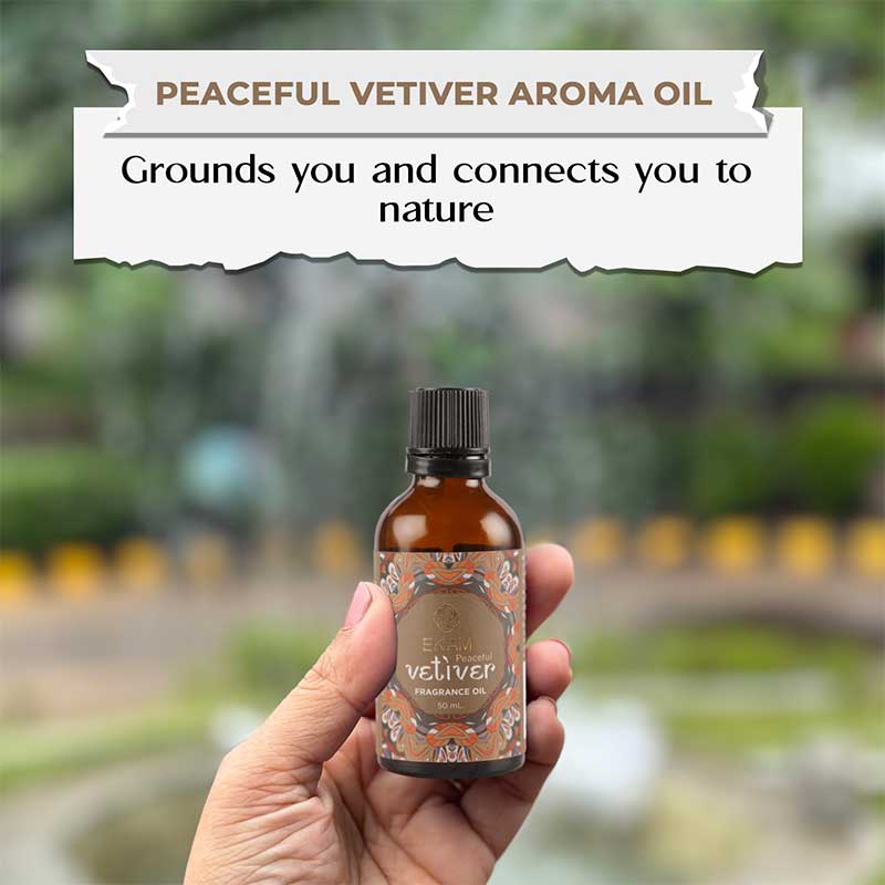 Peaceful Vetiver Fragrance Oil, 50ml - Image 3