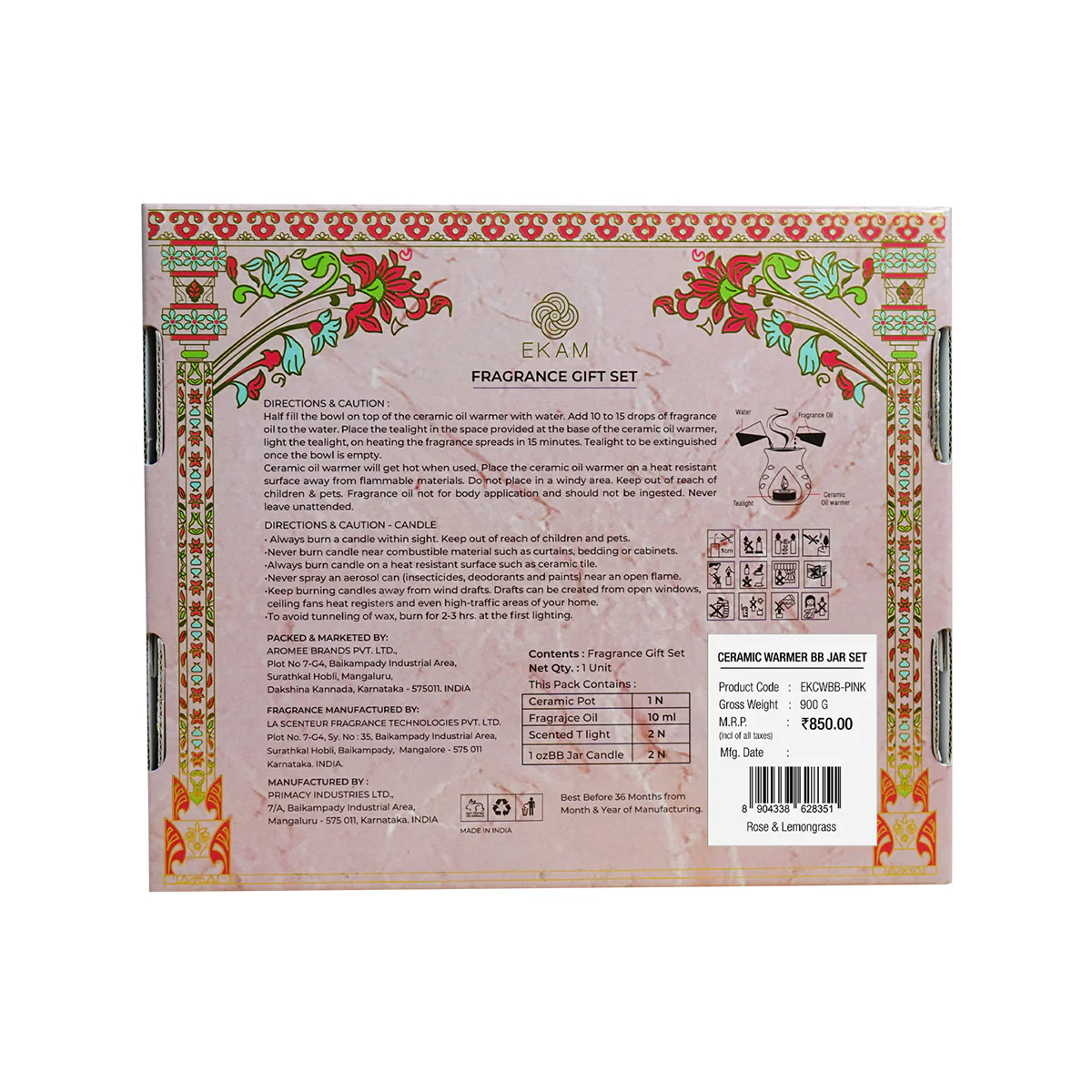 Pink Haveli Gift Set| Festive Pink Haveli Collection, 2025-26 - Image 9
