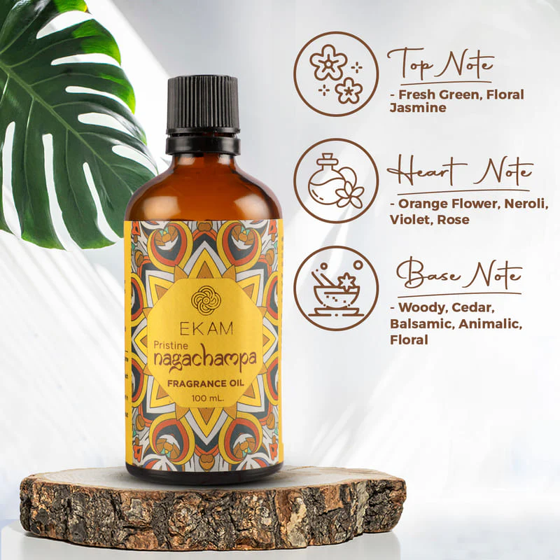 Pristine Nagachampa Fragrance Oil, 100ml - Image 5