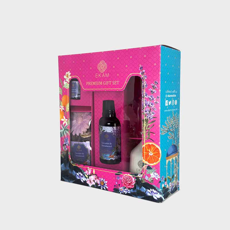 Reed Diffuser & Potpourri Gift Set | Lavender & Sandalwood Scent - Image 3