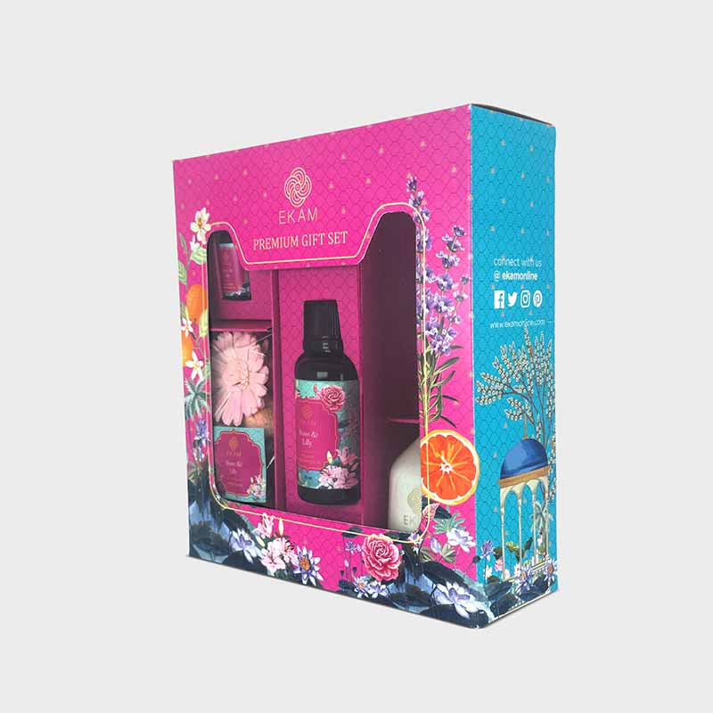 Reed Diffuser & Potpourri Gift Set | Rose & Lilly Scent - Image 3