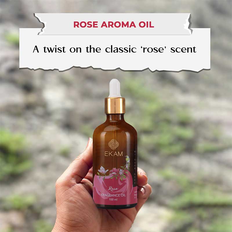 Rose Fragrance Oil, 100ml - Image 4