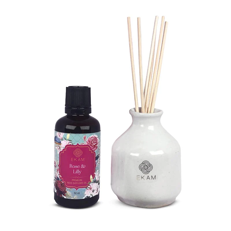 Rose & Lily Reed Diffuser Gift Set - Image 3