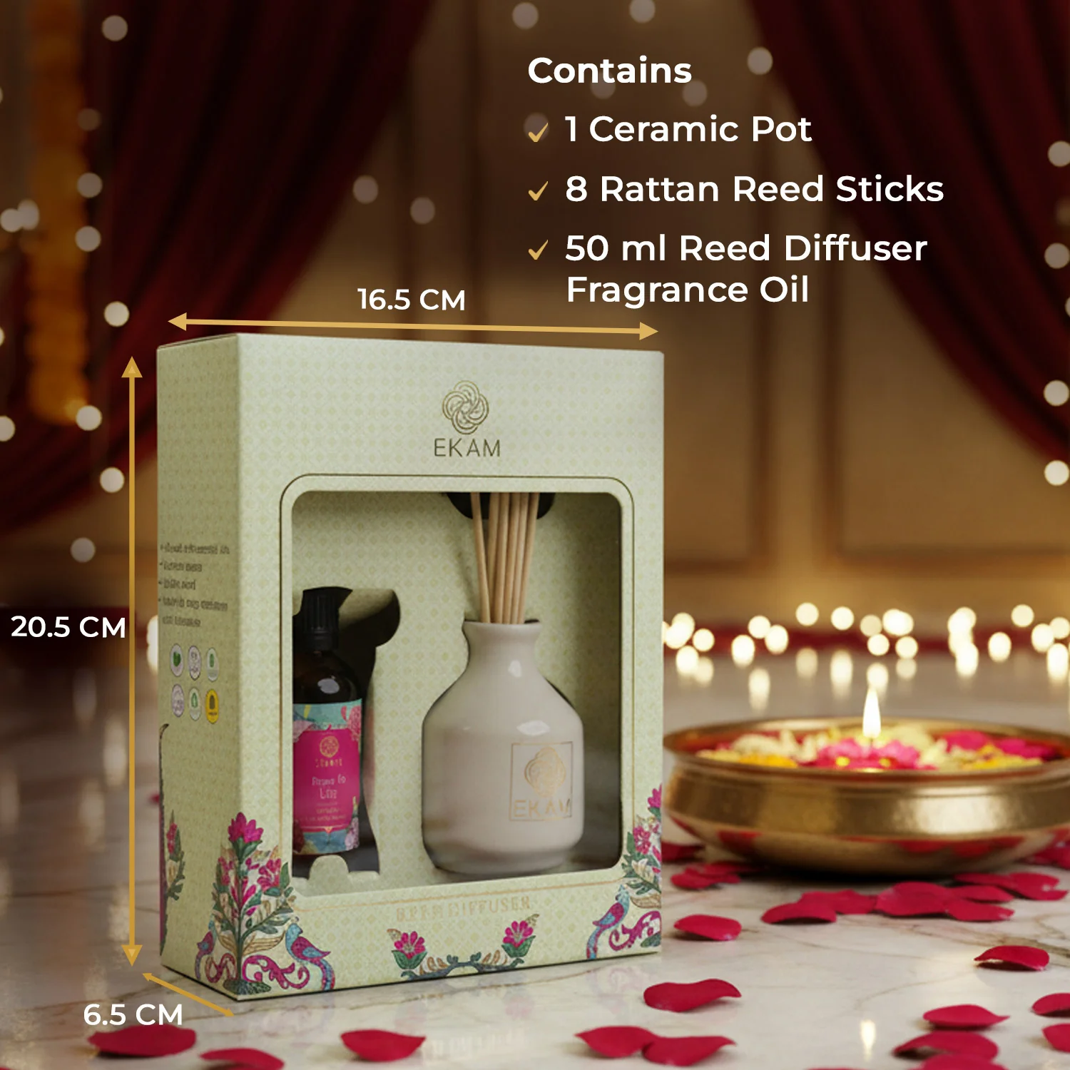 Rose & Lily Reed Diffuser Set - Image 2