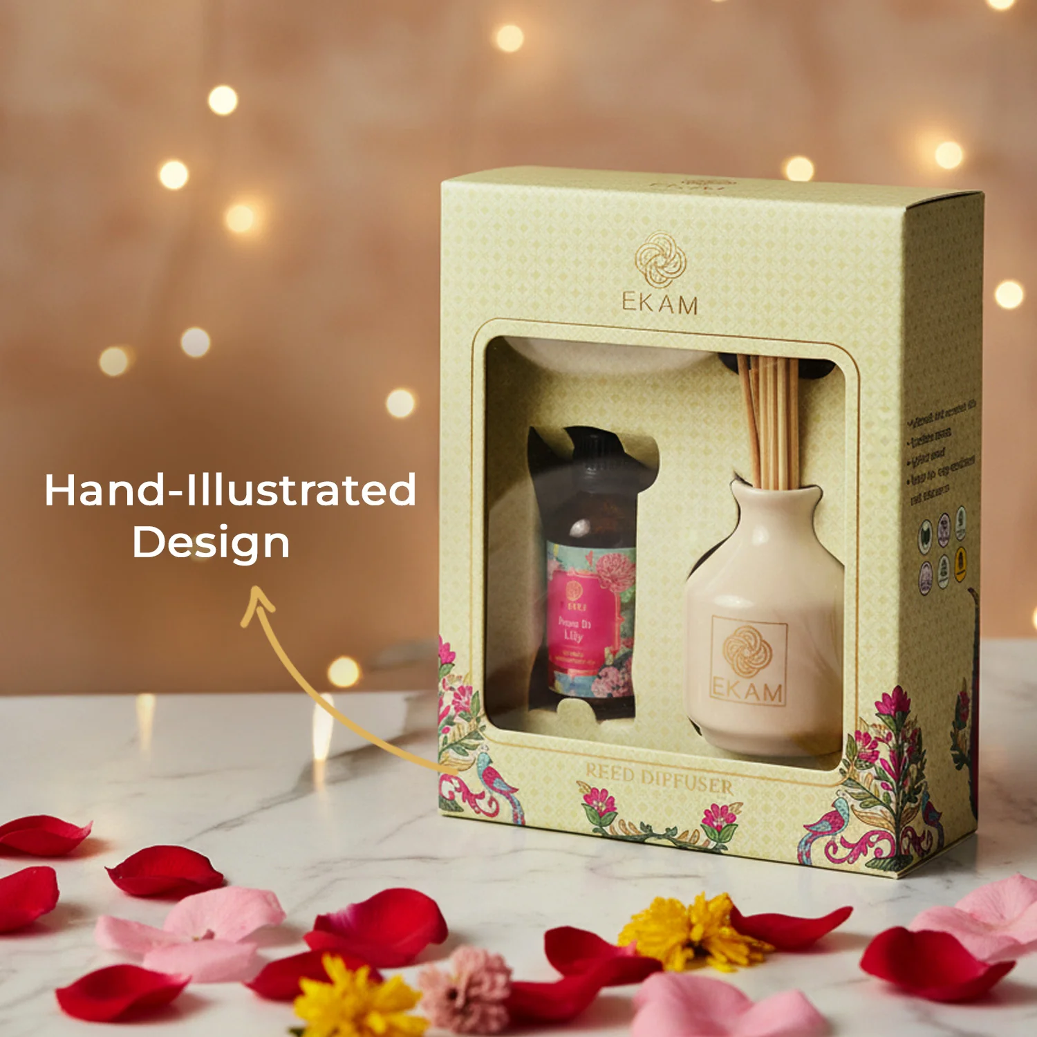 Rose & Lily Reed Diffuser Set - Image 4