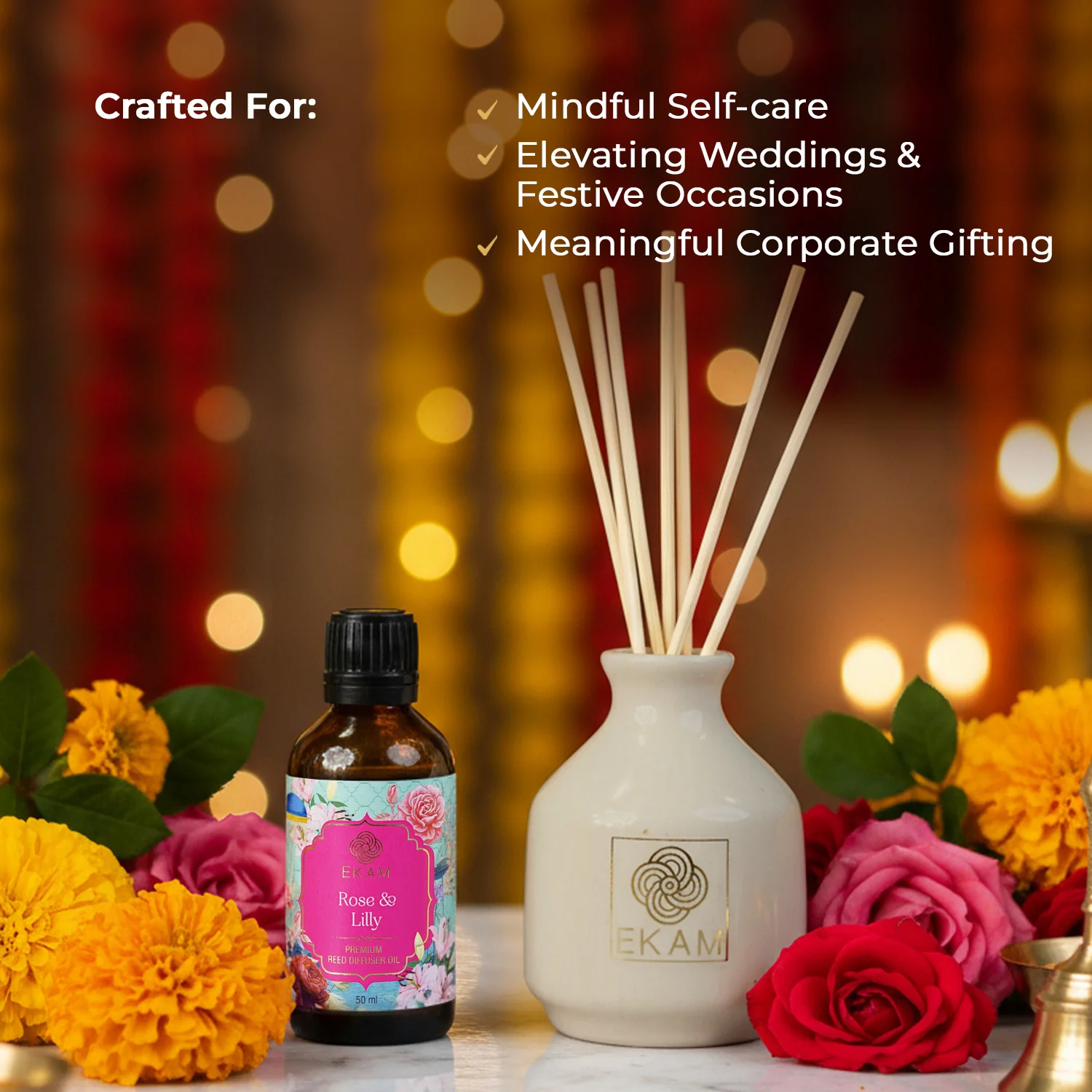Rose & Lily Reed Diffuser Set - Image 5