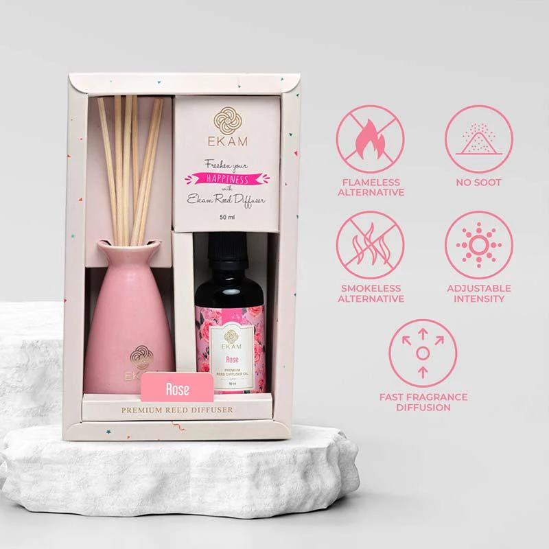 Rose Reed Diffuser Set - Image 5