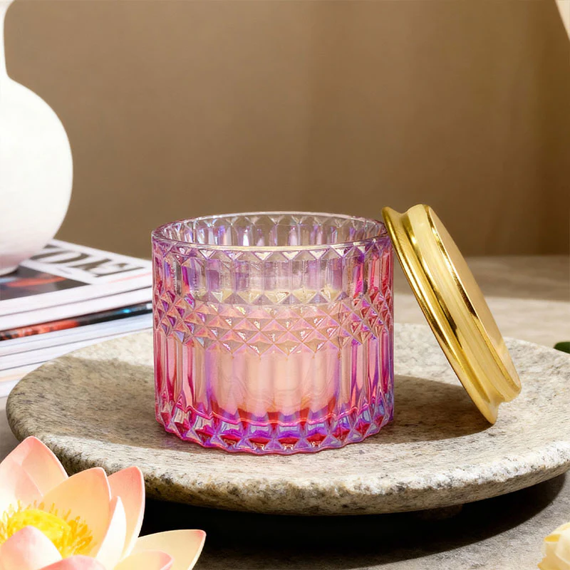 Sacred Lotus 3 Wick Luxe Candle - Image 2