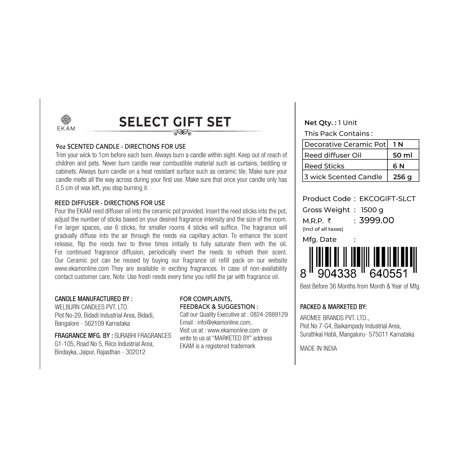 Stone Palace Select Gift Set| Festive Stone Palace Collection, 2025-26 - Image 9