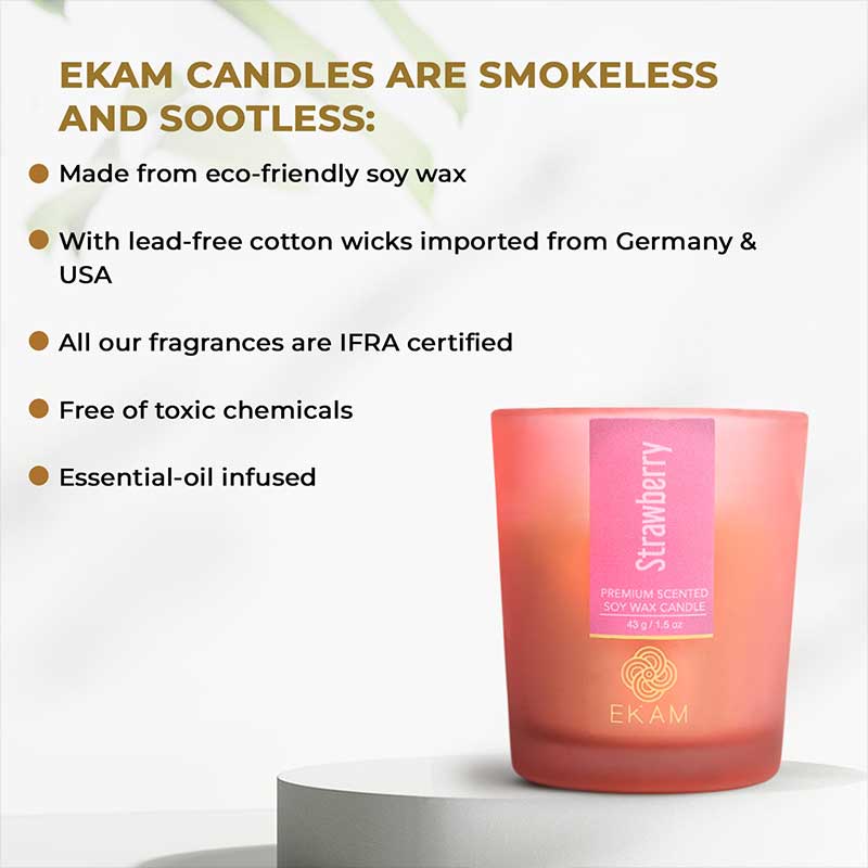 Strawberry Shot Glass Scented Candle - Image 6