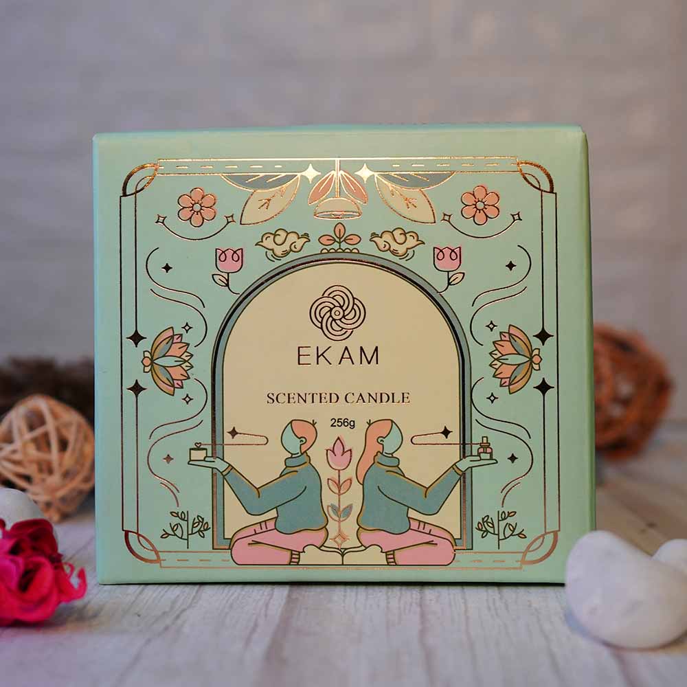 Sweet Pea 3 Wick Scented Candle - Image 11