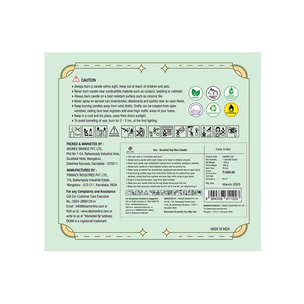 Temple Bloom 3 Wick Scented Candle - Image 12