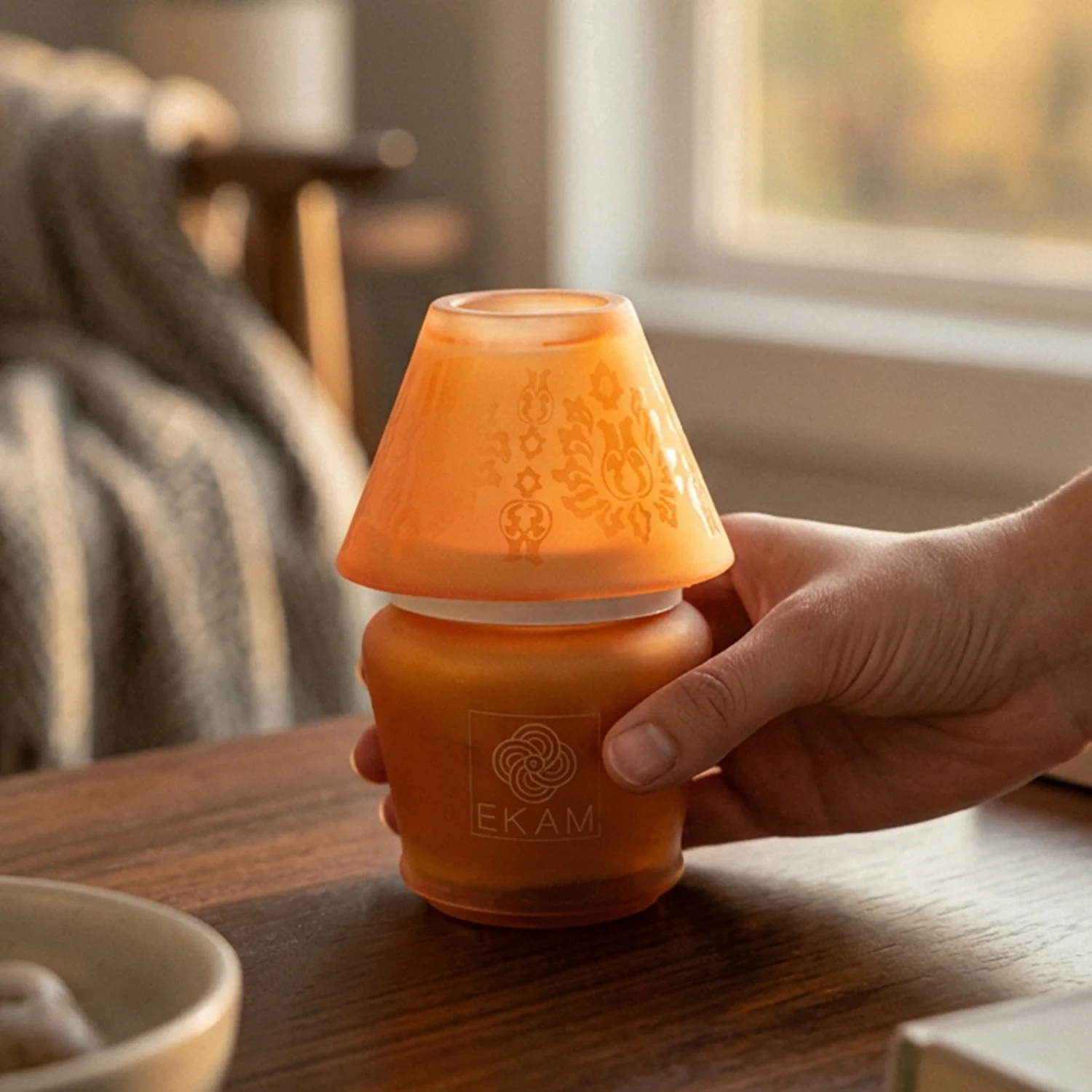 Temple Bloom Lampshade Scented Candle - Image 5
