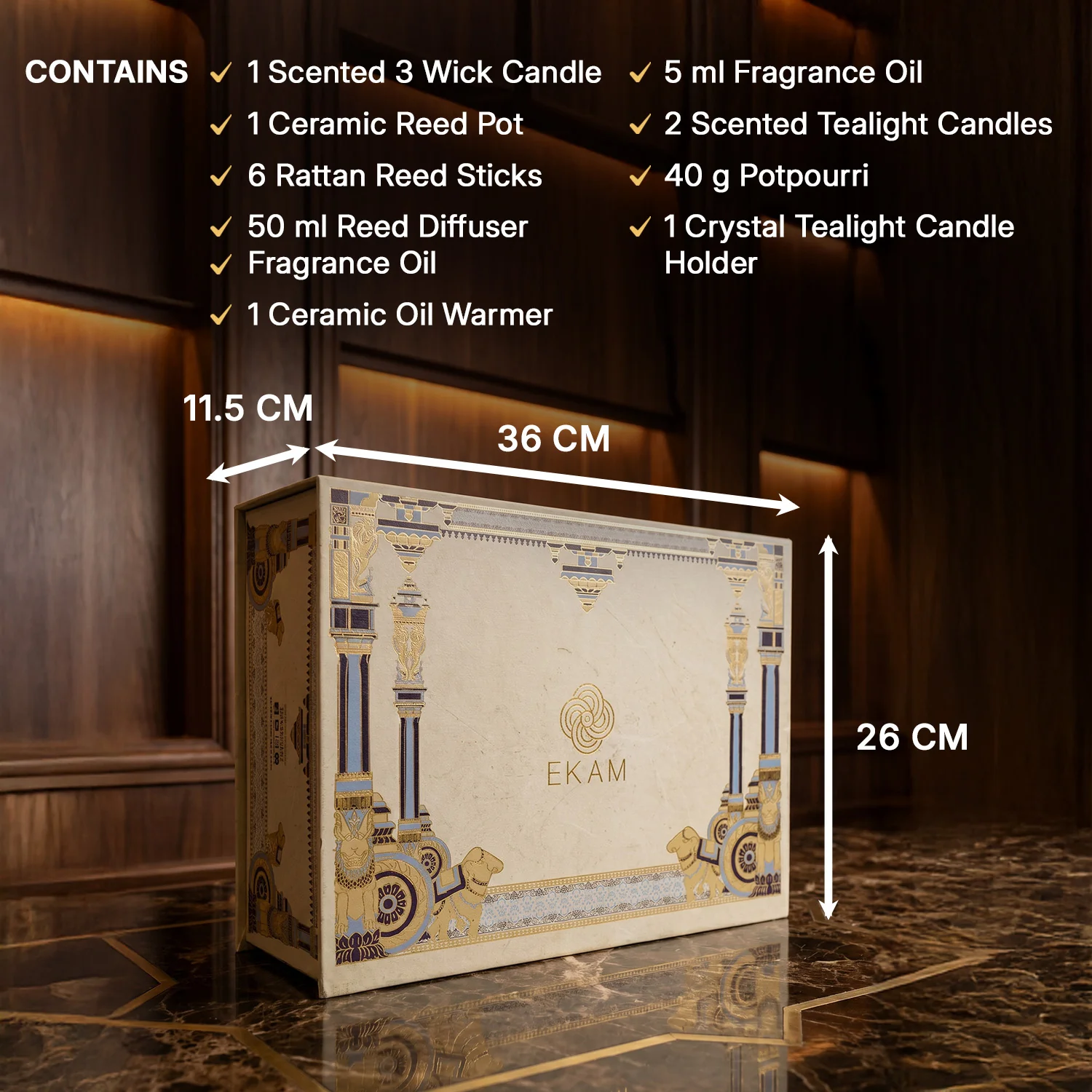 Stone Palace Luxe Gift Set| Festive Stone Palace Collection, 2025-26 - Image 6