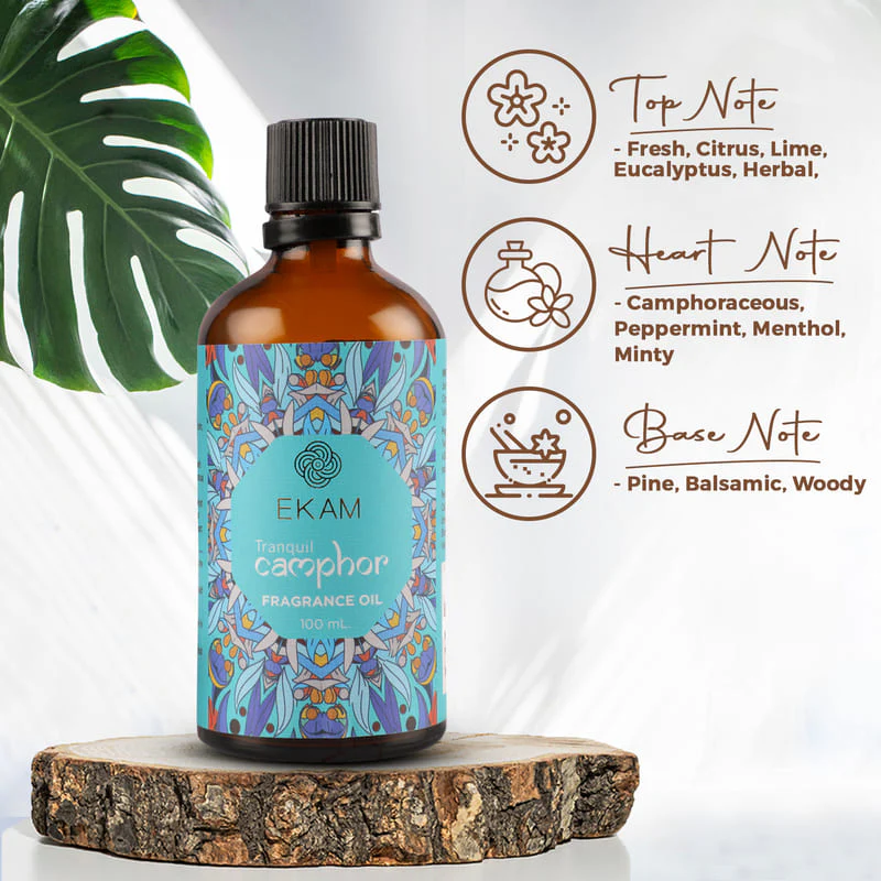 Tranquil Camphor Fragrance Oil, 100ml - Image 5