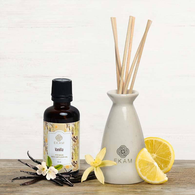 Vanilla Reed Diffuser Set - Image 4