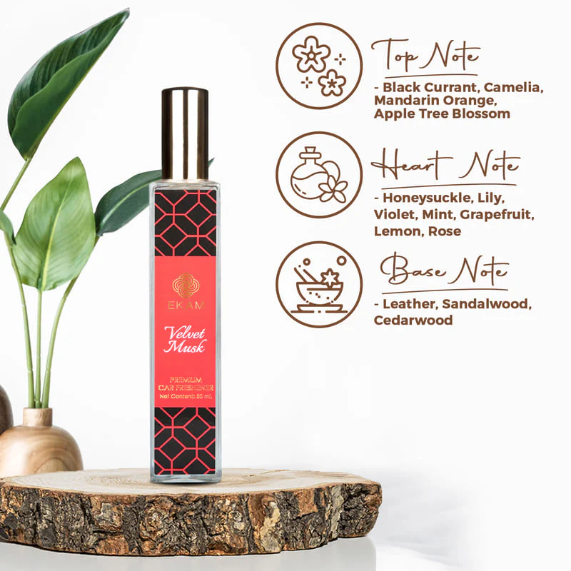 Velvet Musk Car Freshener, 50ml - Image 4