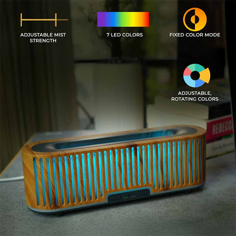 YX1623-Lightwood Flame Aroma Diffuser - Image 6