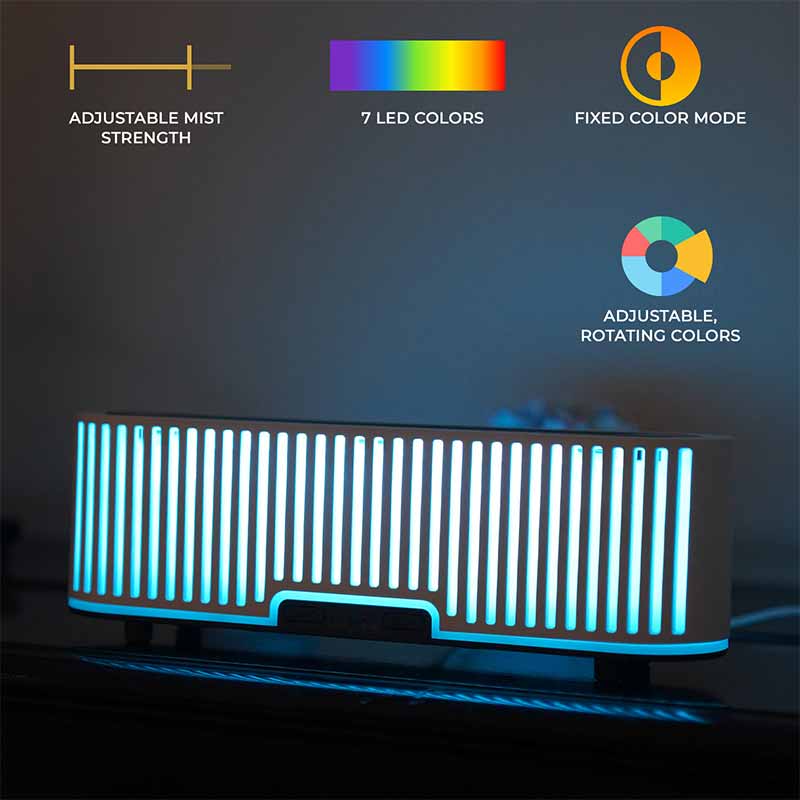 YX1623-White Flame Aroma Diffuser - Image 6