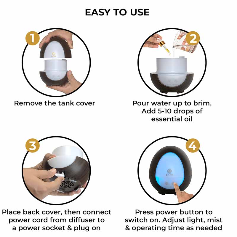 YX264-Darkwood Aroma Diffuser - Image 4